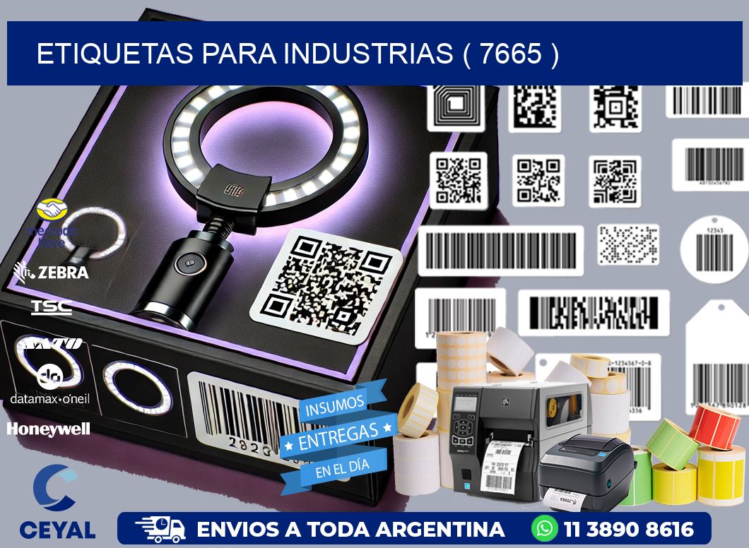 ETIQUETAS PARA INDUSTRIAS ( 7665 )