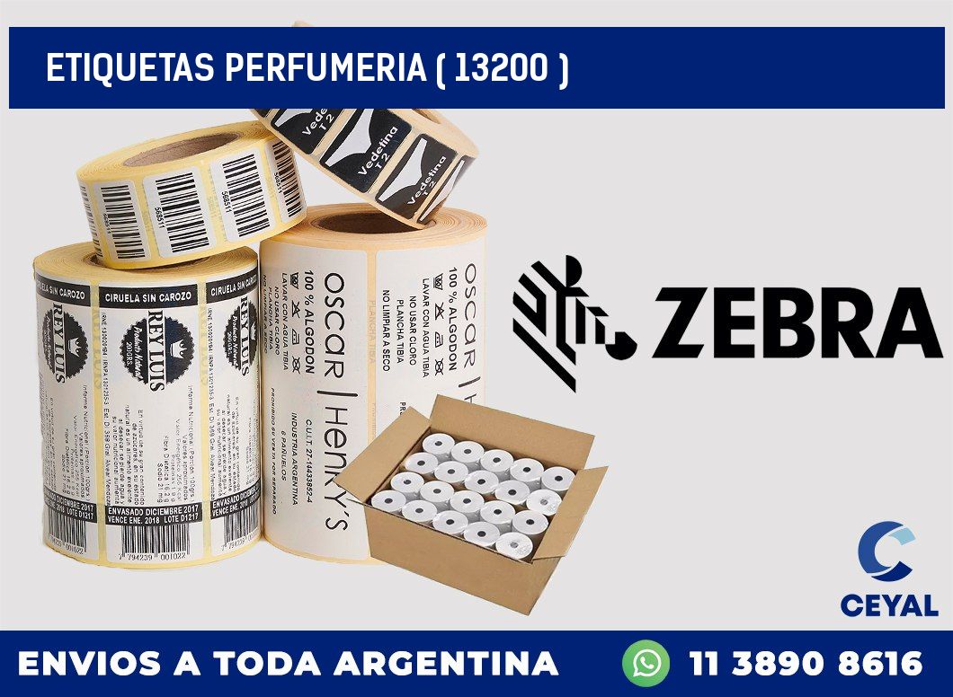 ETIQUETAS PERFUMERIA ( 13200 )
