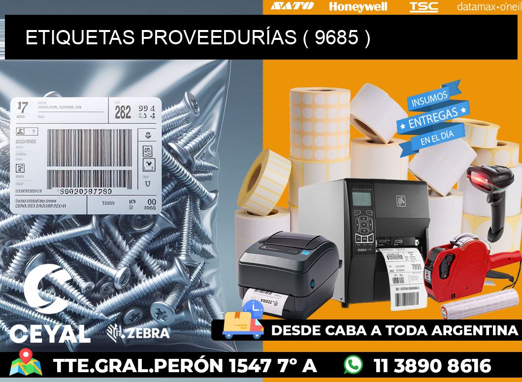 ETIQUETAS PROVEEDURÍAS ( 9685 )