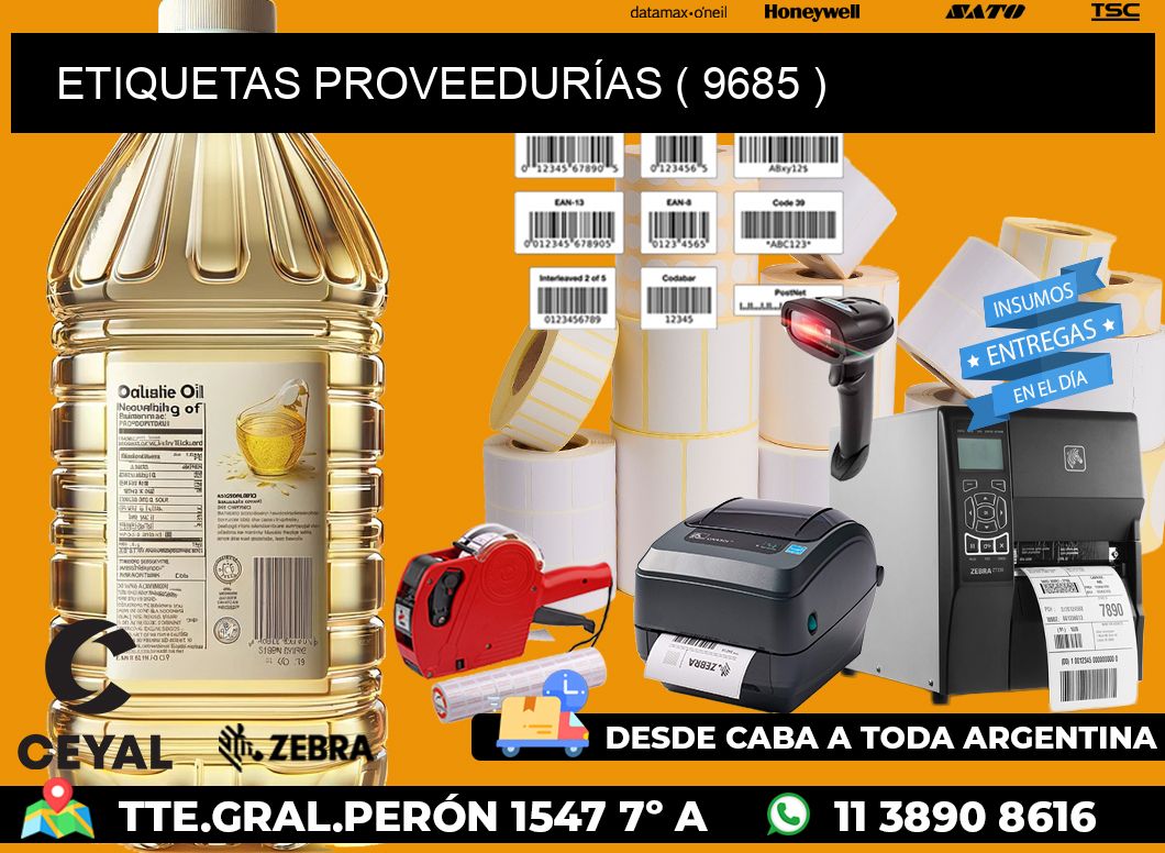 ETIQUETAS PROVEEDURÍAS ( 9685 )