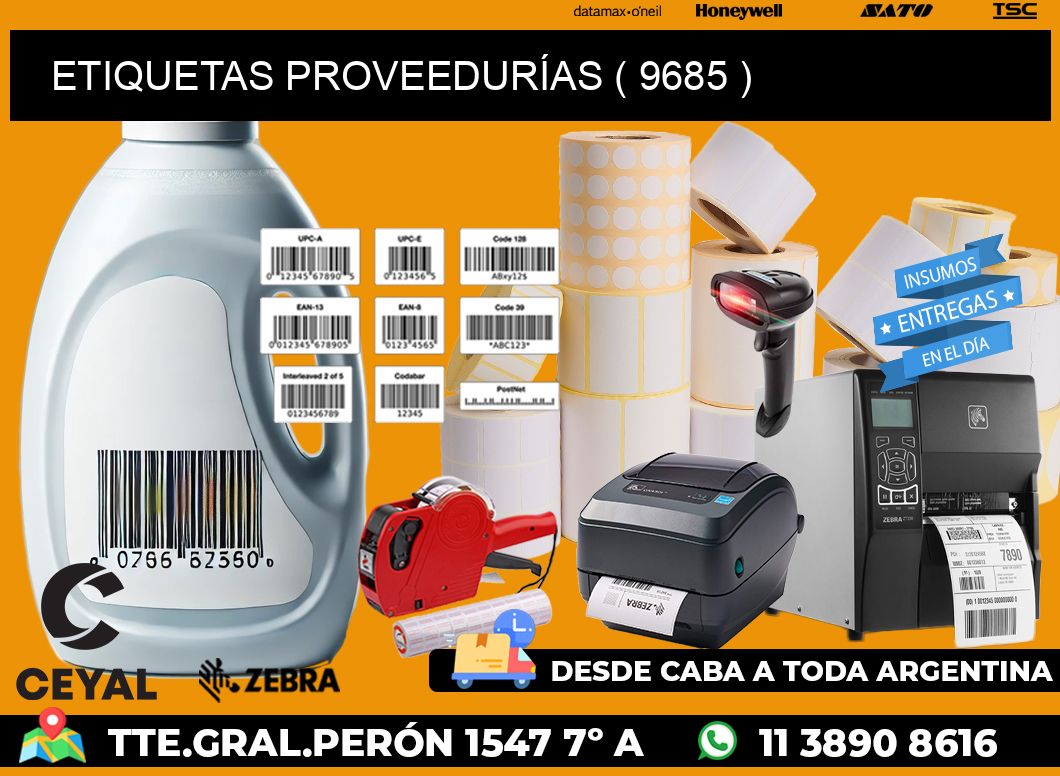ETIQUETAS PROVEEDURÍAS ( 9685 )