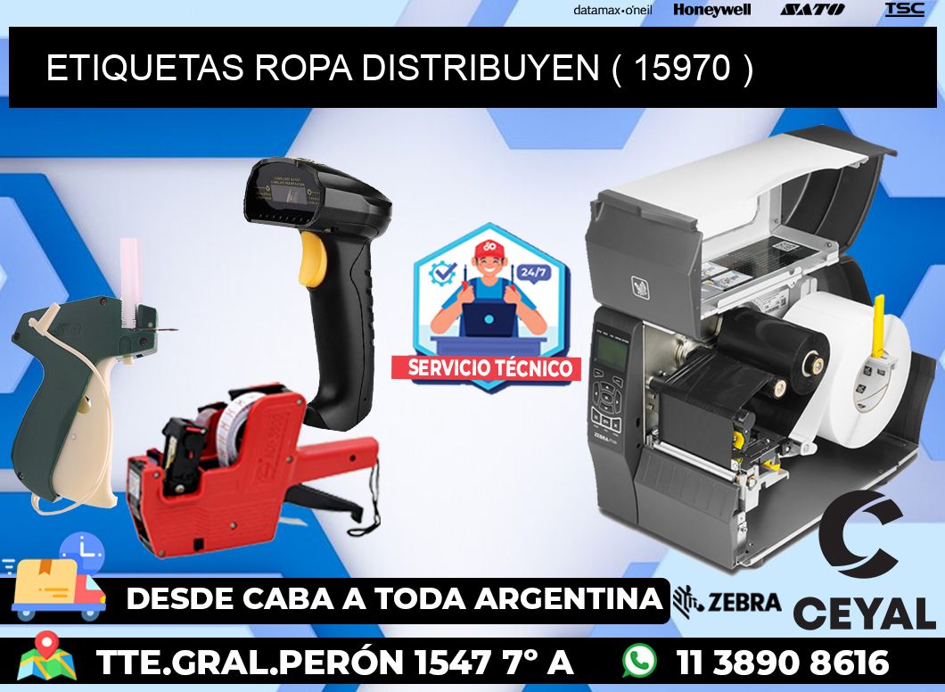 ETIQUETAS ROPA DISTRIBUYEN ( 15970 )