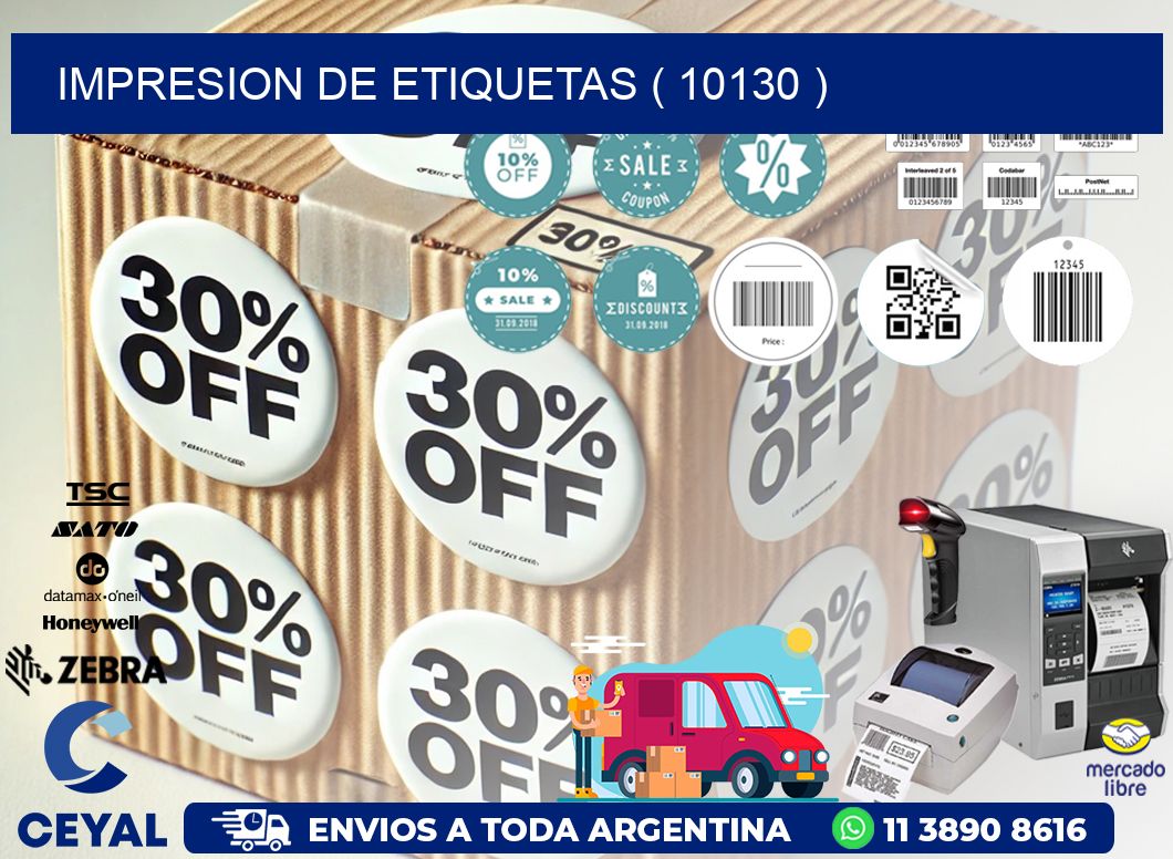 IMPRESION DE ETIQUETAS ( 10130 )