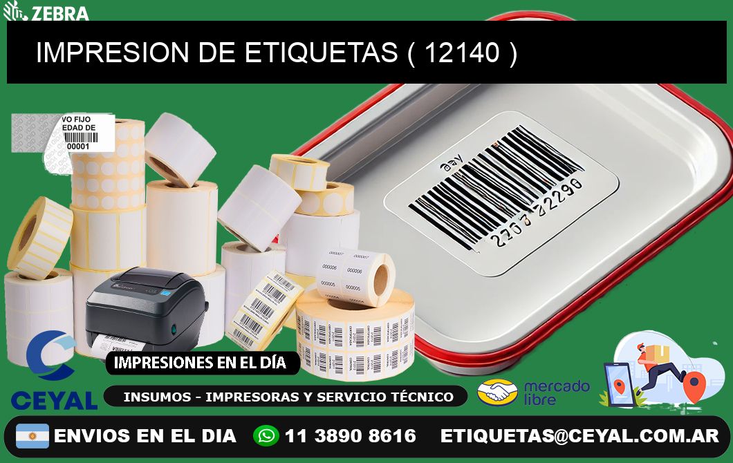 IMPRESION DE ETIQUETAS ( 12140 )