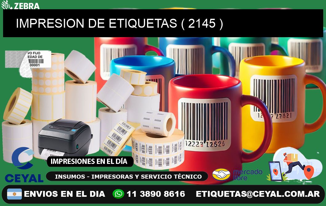 IMPRESION DE ETIQUETAS ( 2145 )