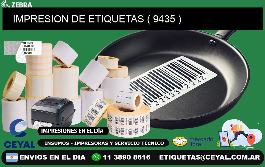 IMPRESION DE ETIQUETAS ( 9435 )