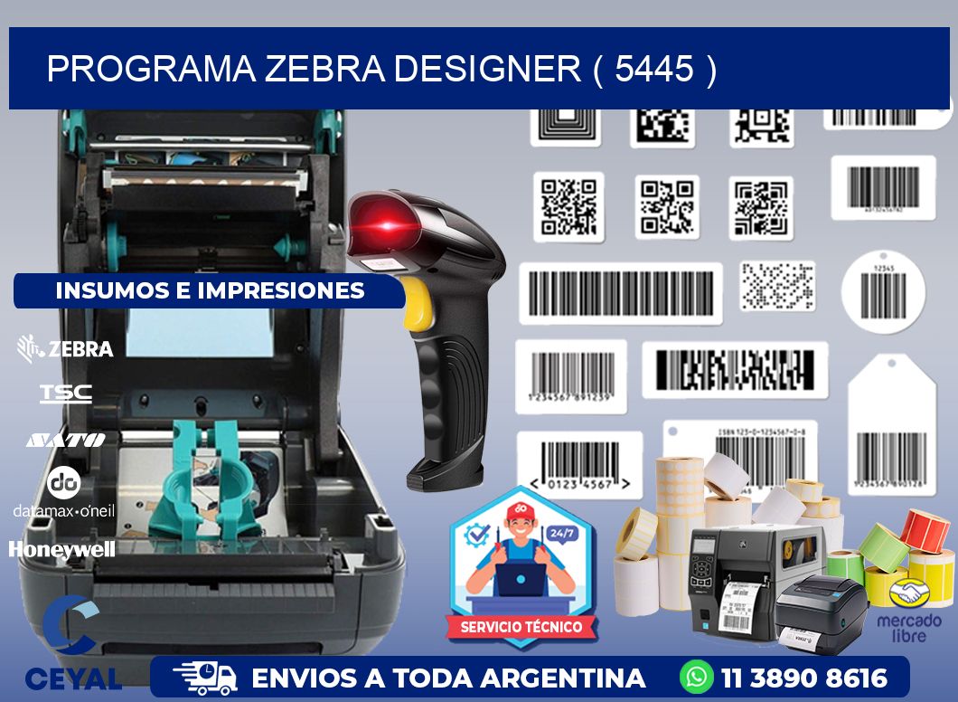 PROGRAMA ZEBRA DESIGNER ( 5445 )