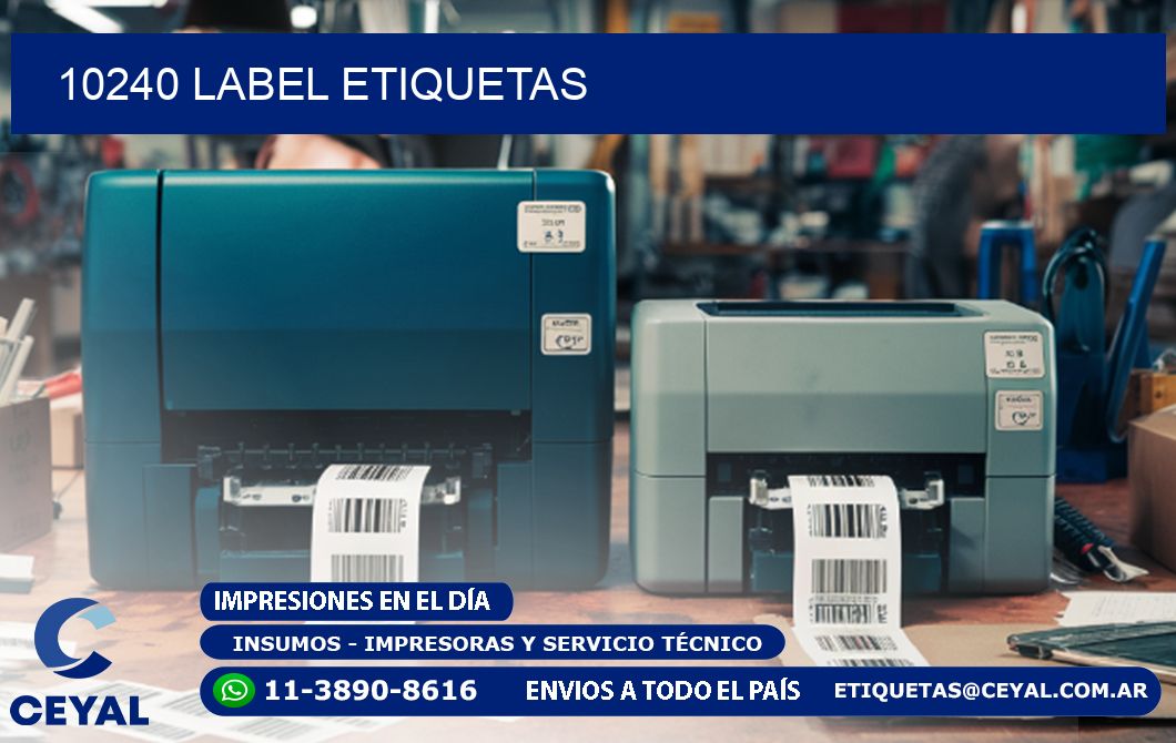 10240 LABEL ETIQUETAS