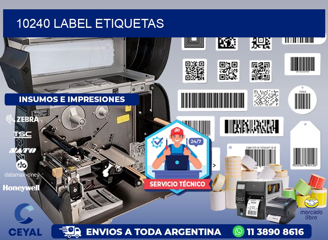 10240 LABEL ETIQUETAS