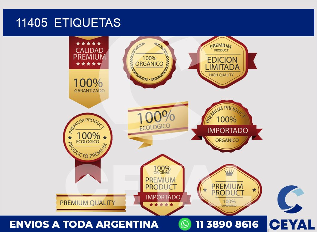 11405  ETIQUETAS