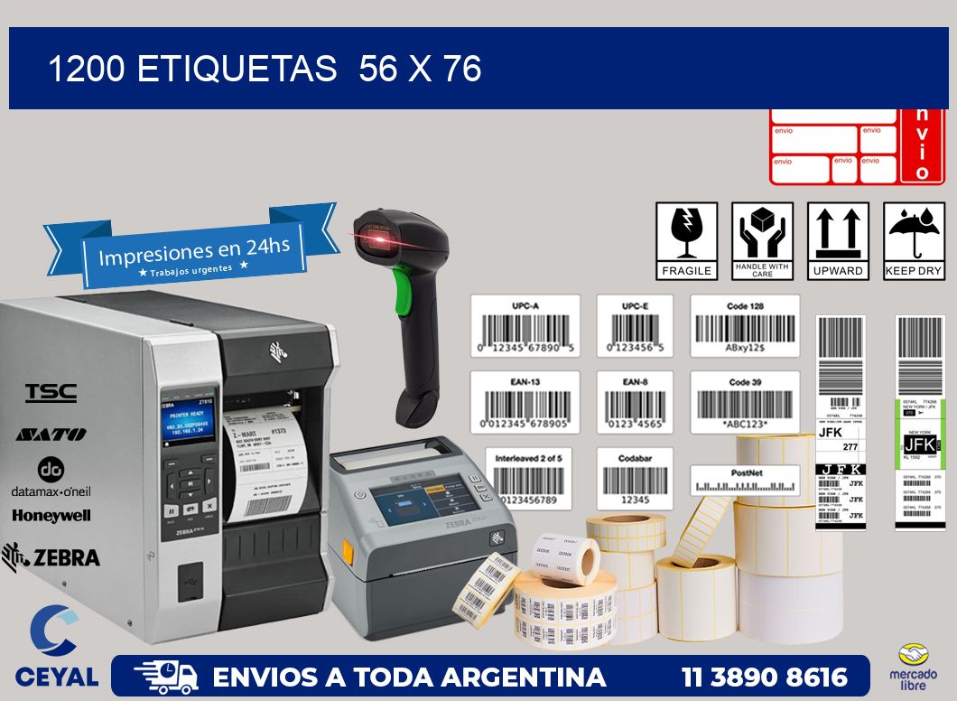 1200 ETIQUETAS 56 x 76