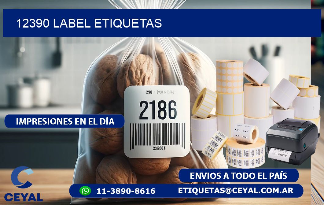 12390 LABEL ETIQUETAS