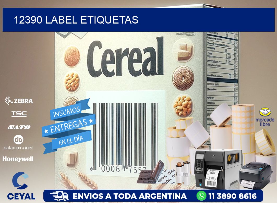 12390 LABEL ETIQUETAS