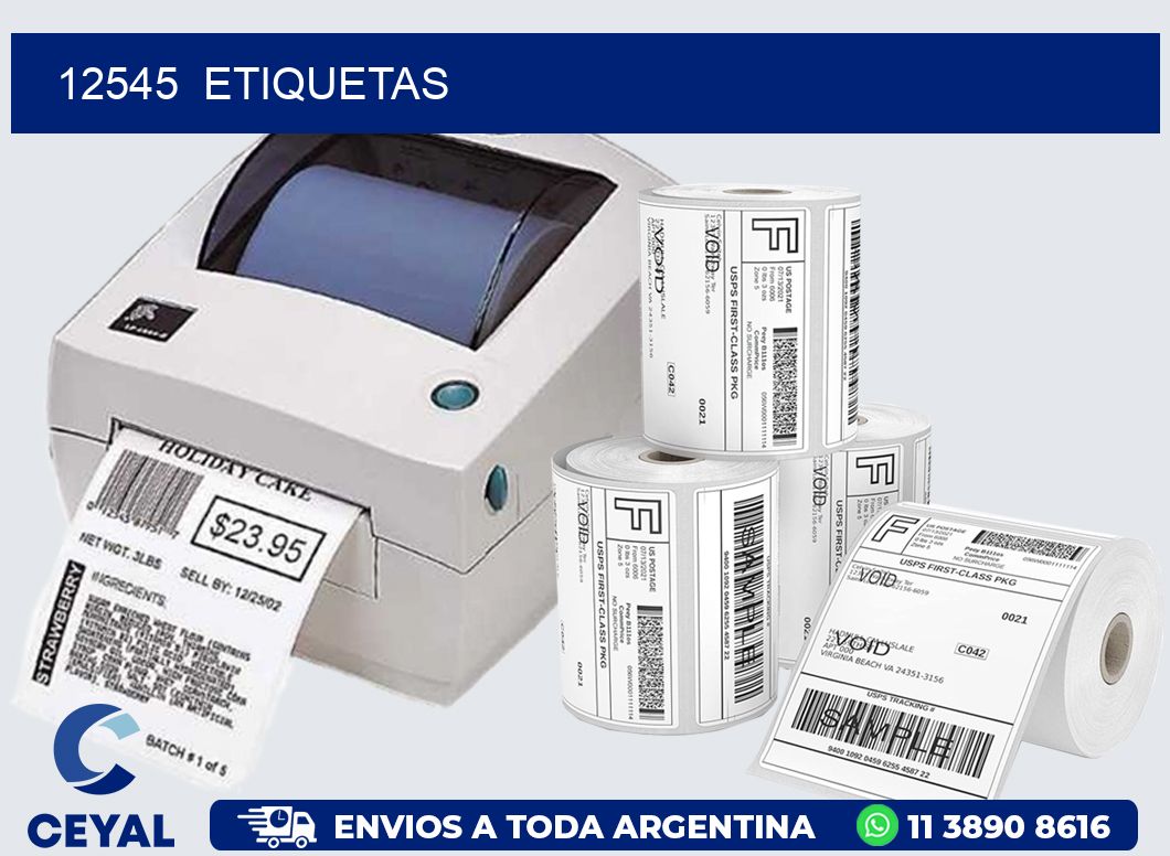 12545 ETIQUETAS