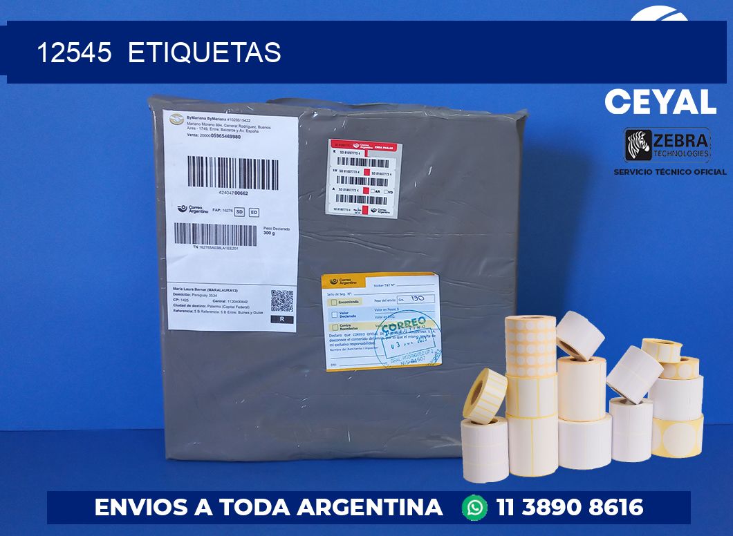 12545  ETIQUETAS