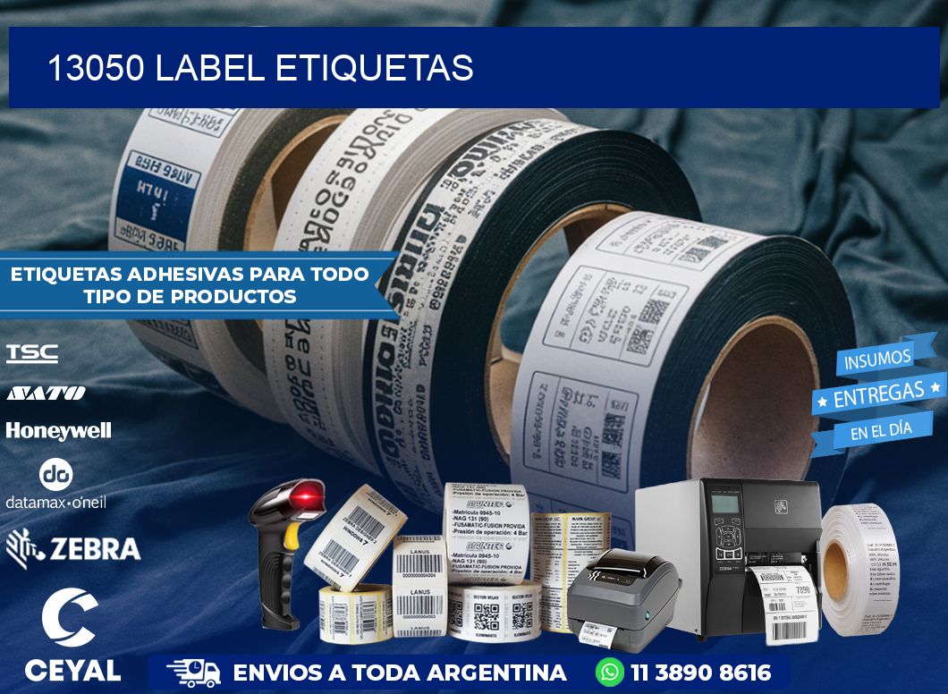 13050 LABEL ETIQUETAS