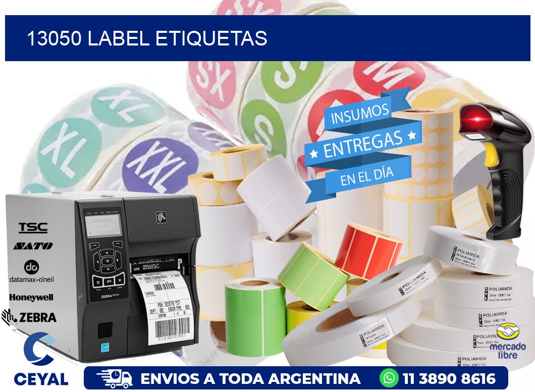 13050 LABEL ETIQUETAS