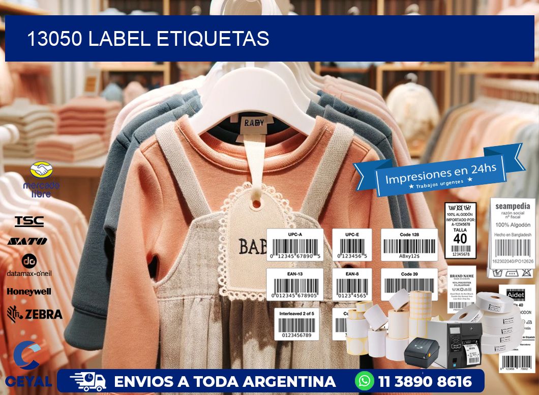 13050 LABEL ETIQUETAS