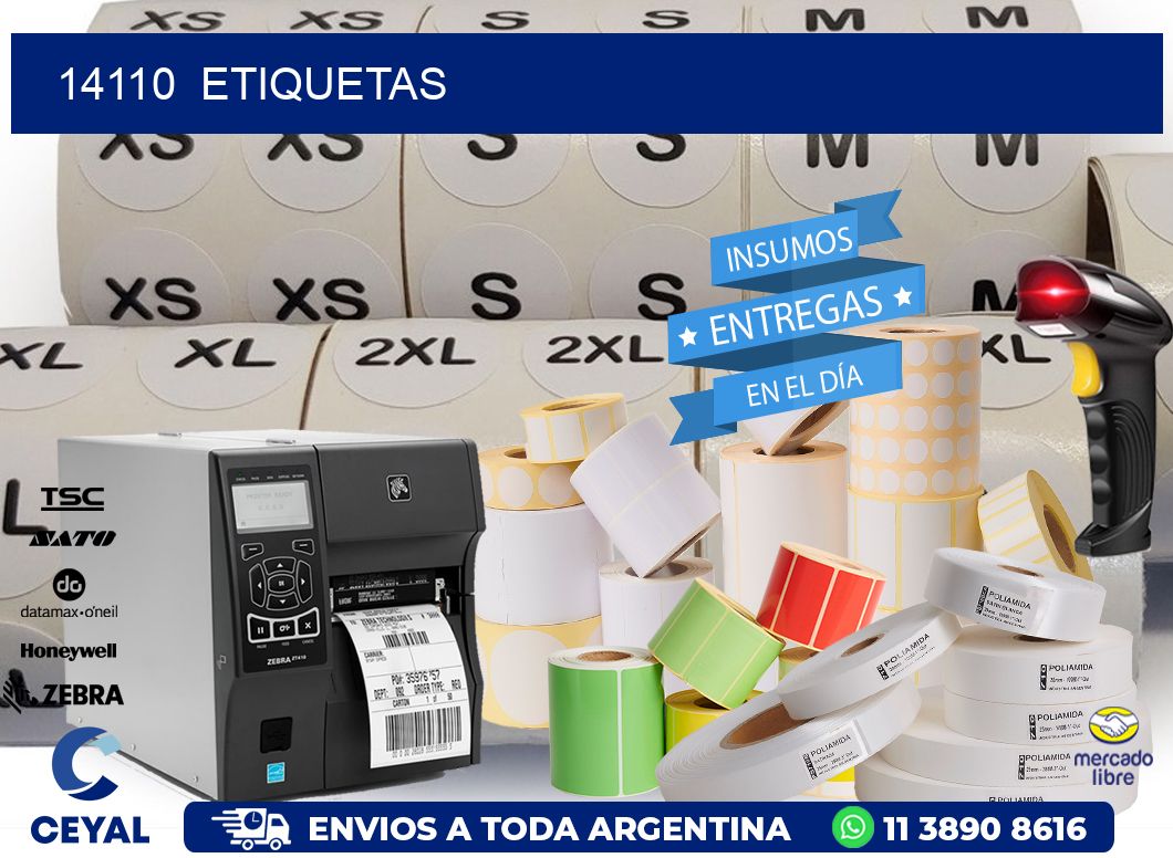 14110 ETIQUETAS