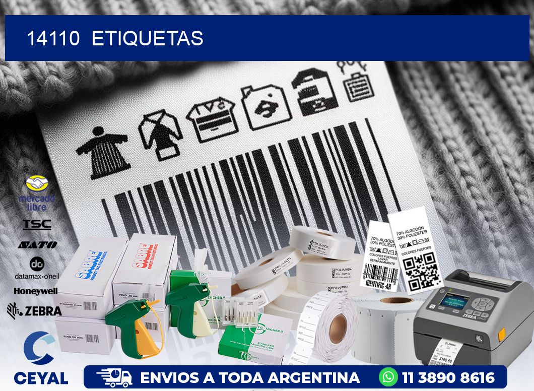 14110 ETIQUETAS