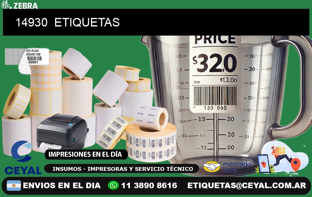 14930 ETIQUETAS