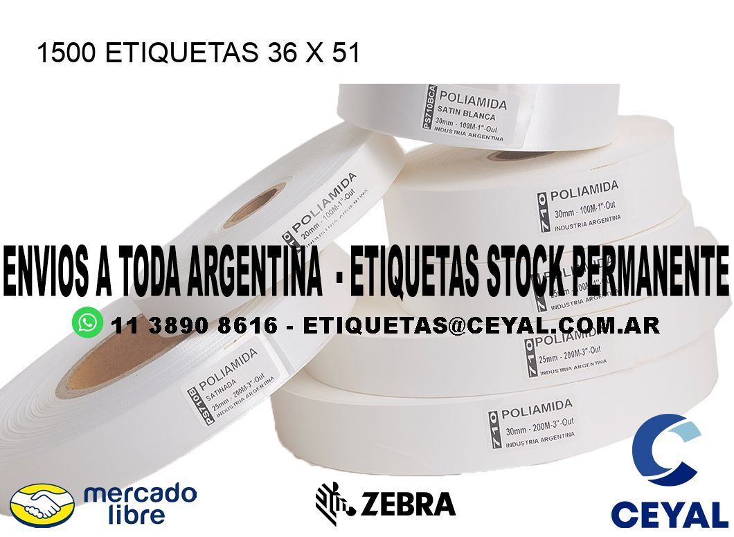 1500 ETIQUETAS 36 x 51