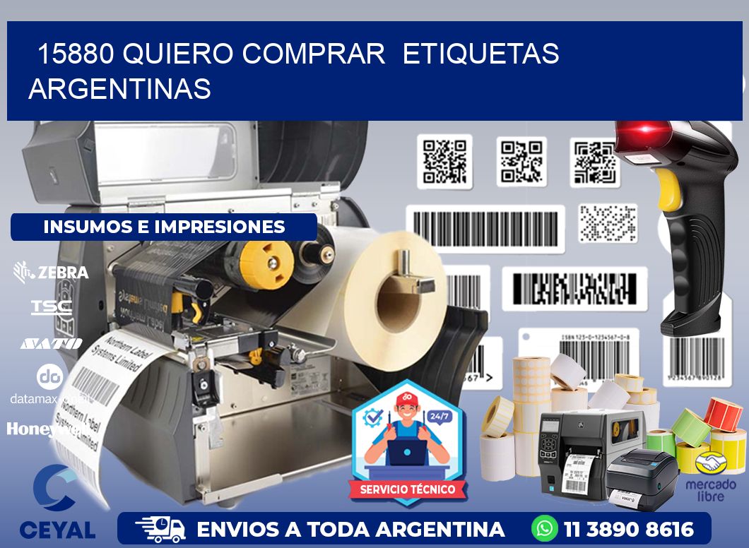15880 QUIERO COMPRAR ETIQUETAS ARGENTINAS