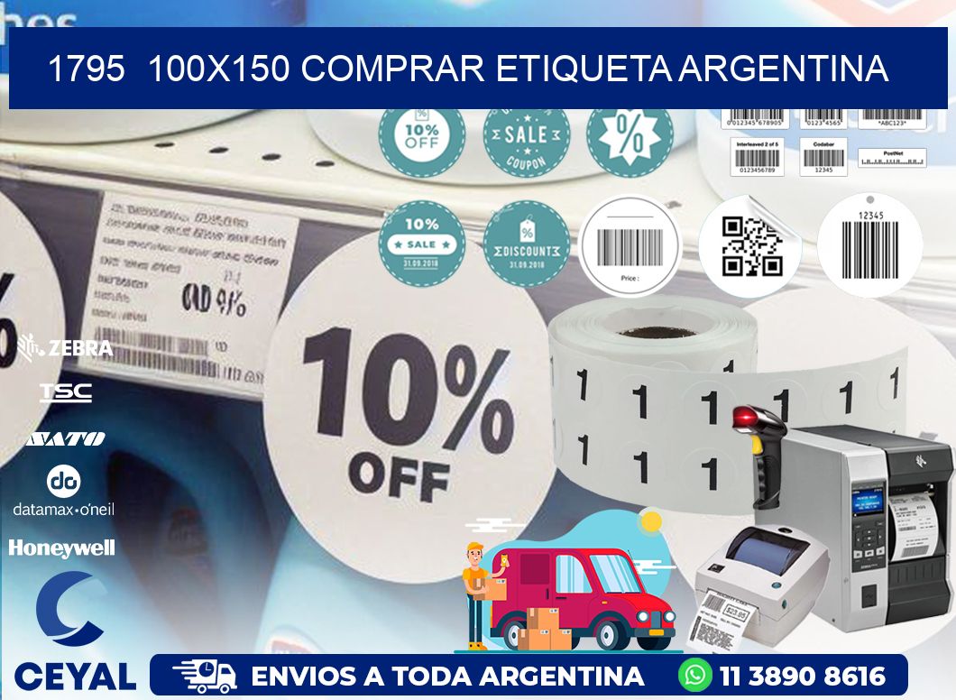1795 100X150 COMPRAR ETIQUETA ARGENTINA