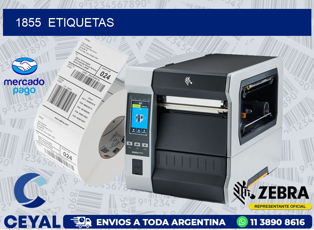 1855 ETIQUETAS