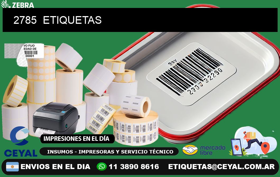 2785 ETIQUETAS