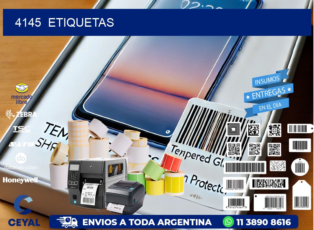 4145 ETIQUETAS