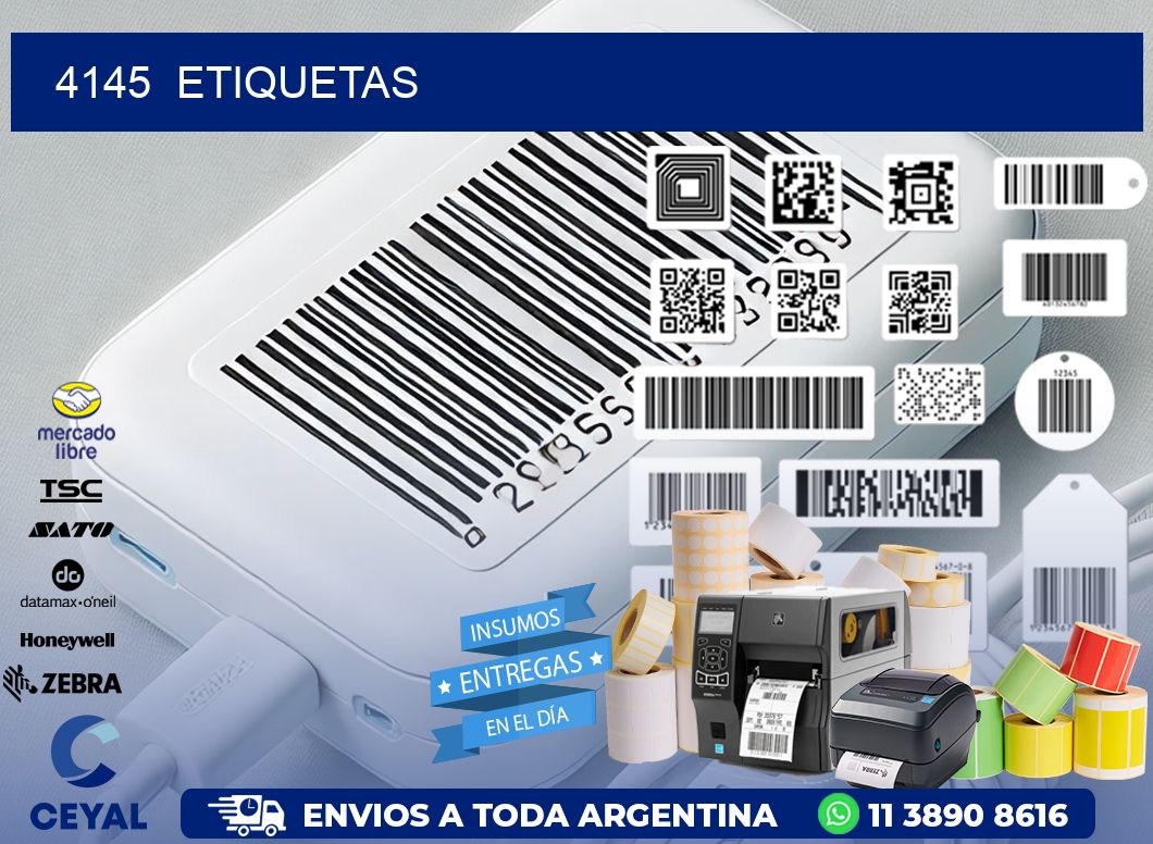 4145 ETIQUETAS
