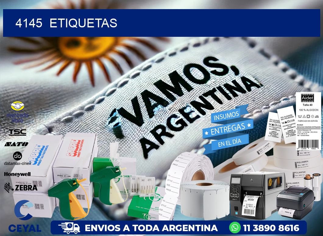 4145  ETIQUETAS