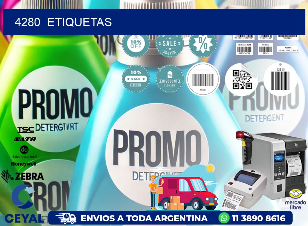 4280 ETIQUETAS