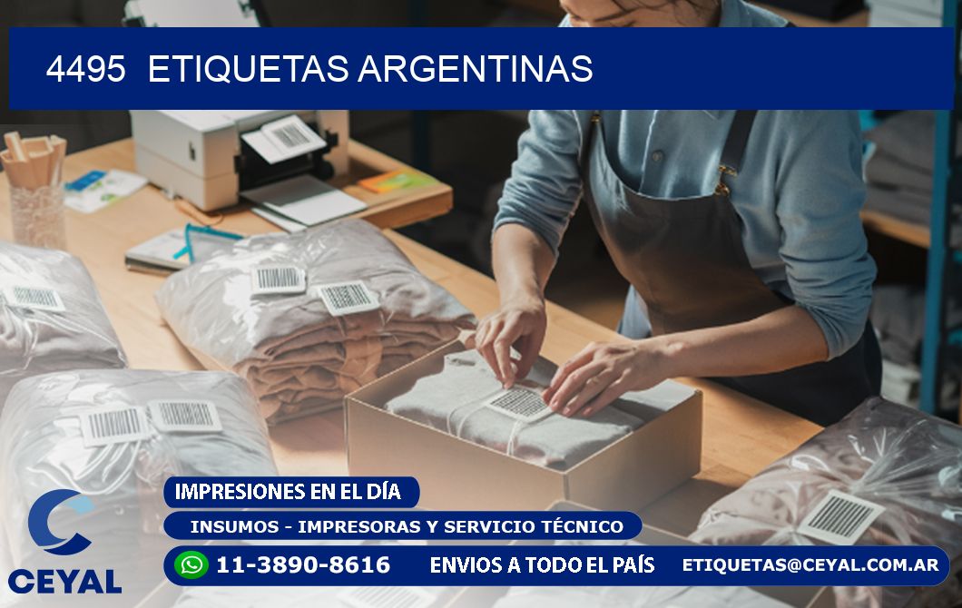 4495 ETIQUETAS ARGENTINAS