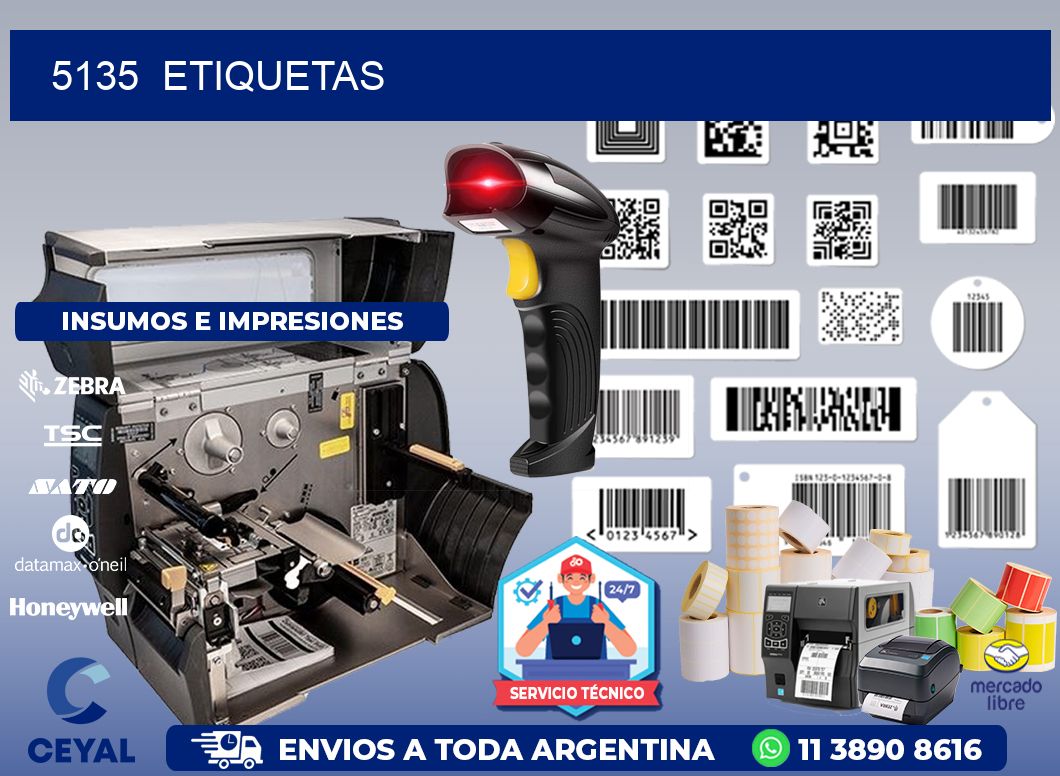 5135 ETIQUETAS