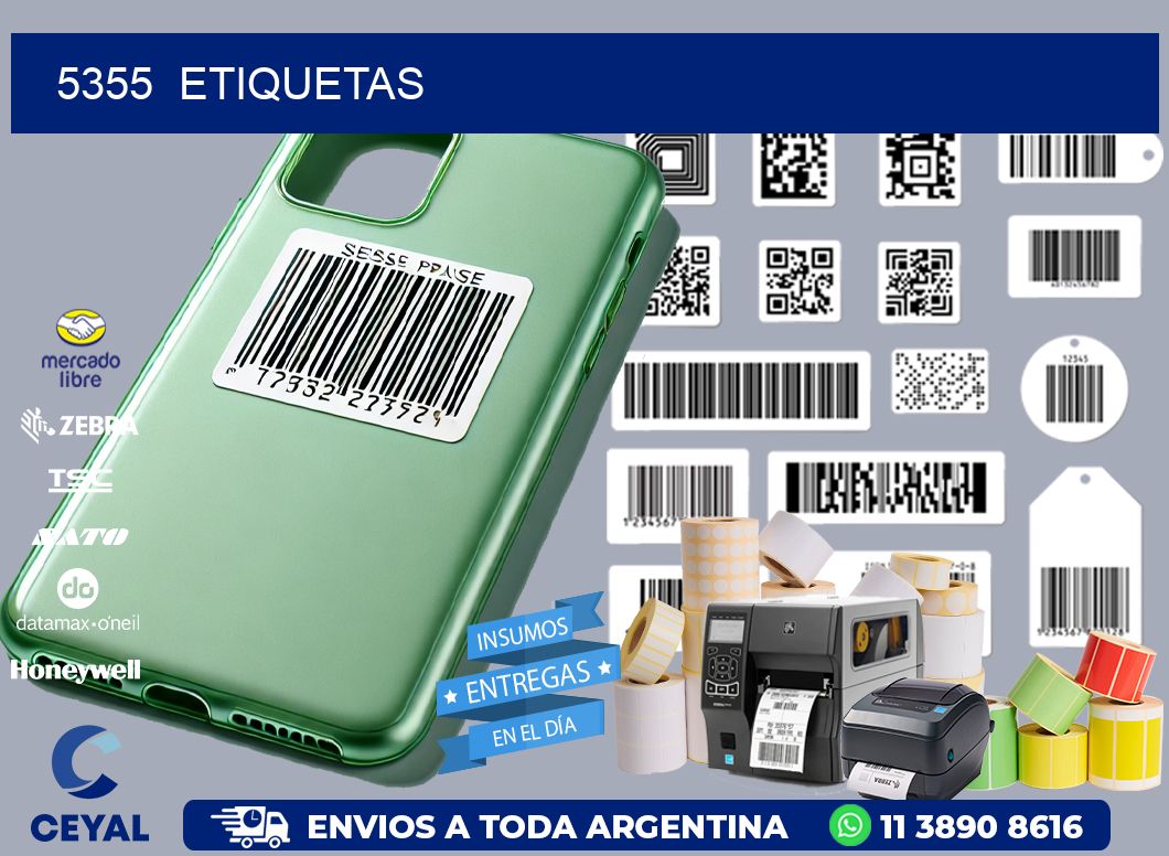 5355 ETIQUETAS