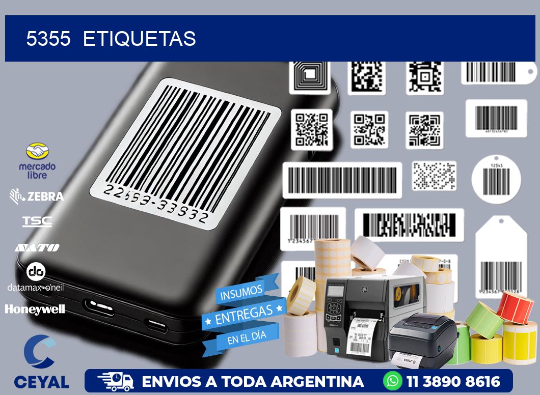 5355 ETIQUETAS