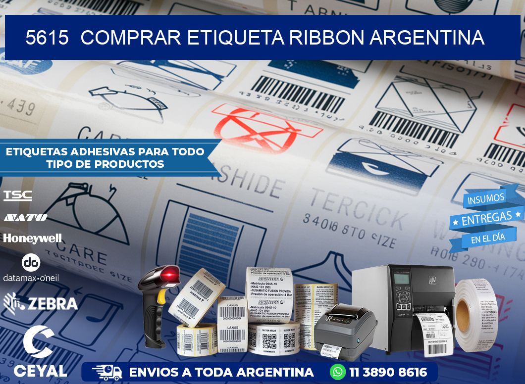 5615 COMPRAR ETIQUETA RIBBON ARGENTINA