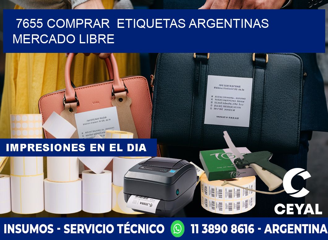 7655 COMPRAR ETIQUETAS ARGENTINAS MERCADO LIBRE