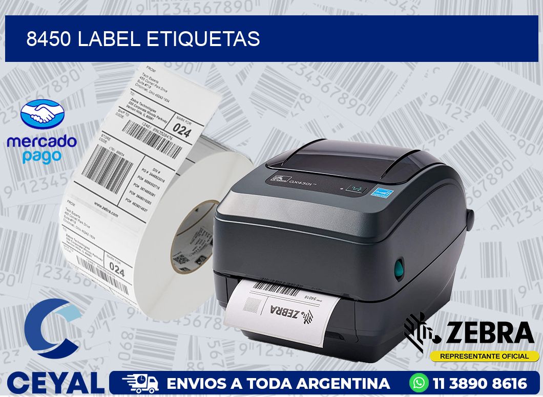 8450 LABEL ETIQUETAS