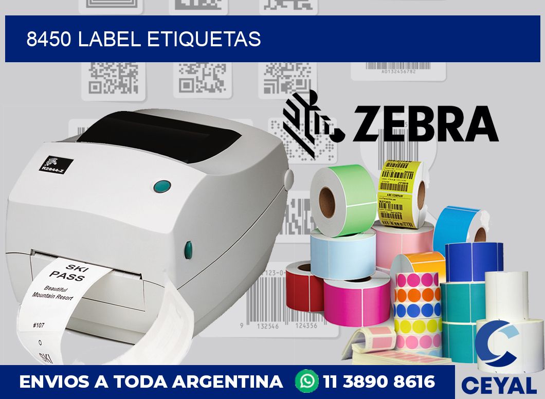 8450 LABEL ETIQUETAS