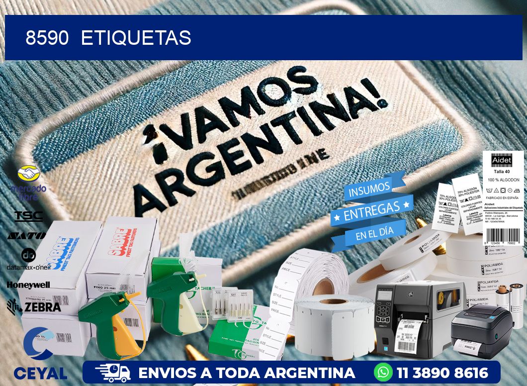 8590  ETIQUETAS