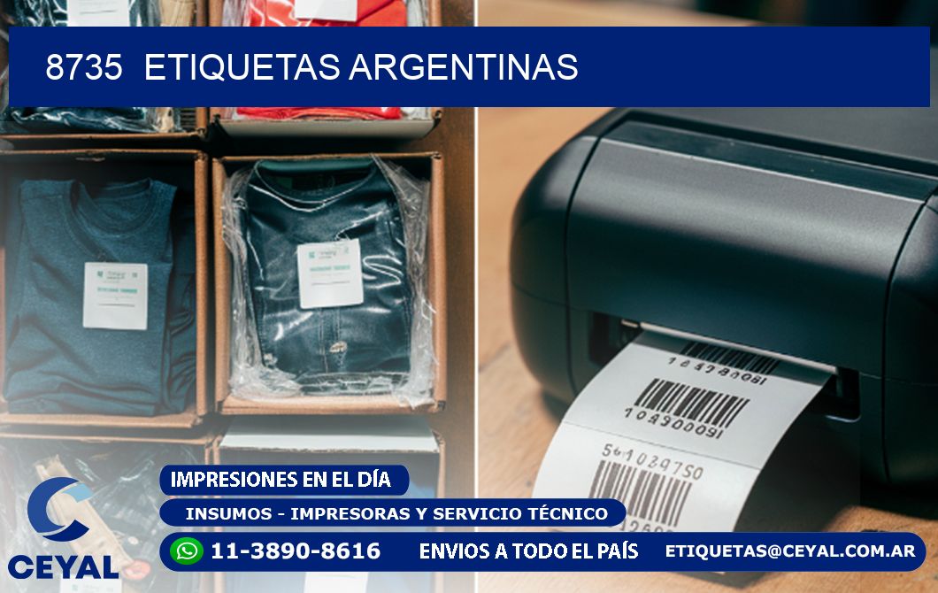 8735 ETIQUETAS ARGENTINAS