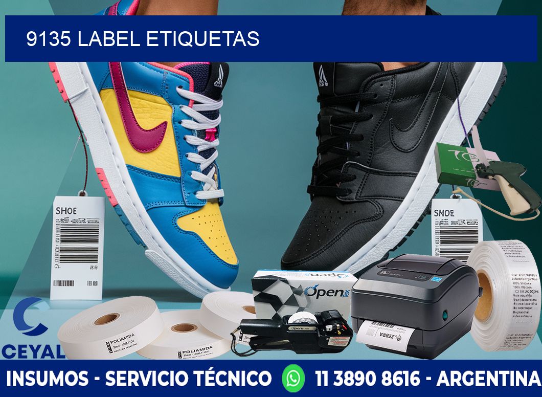 9135 LABEL ETIQUETAS