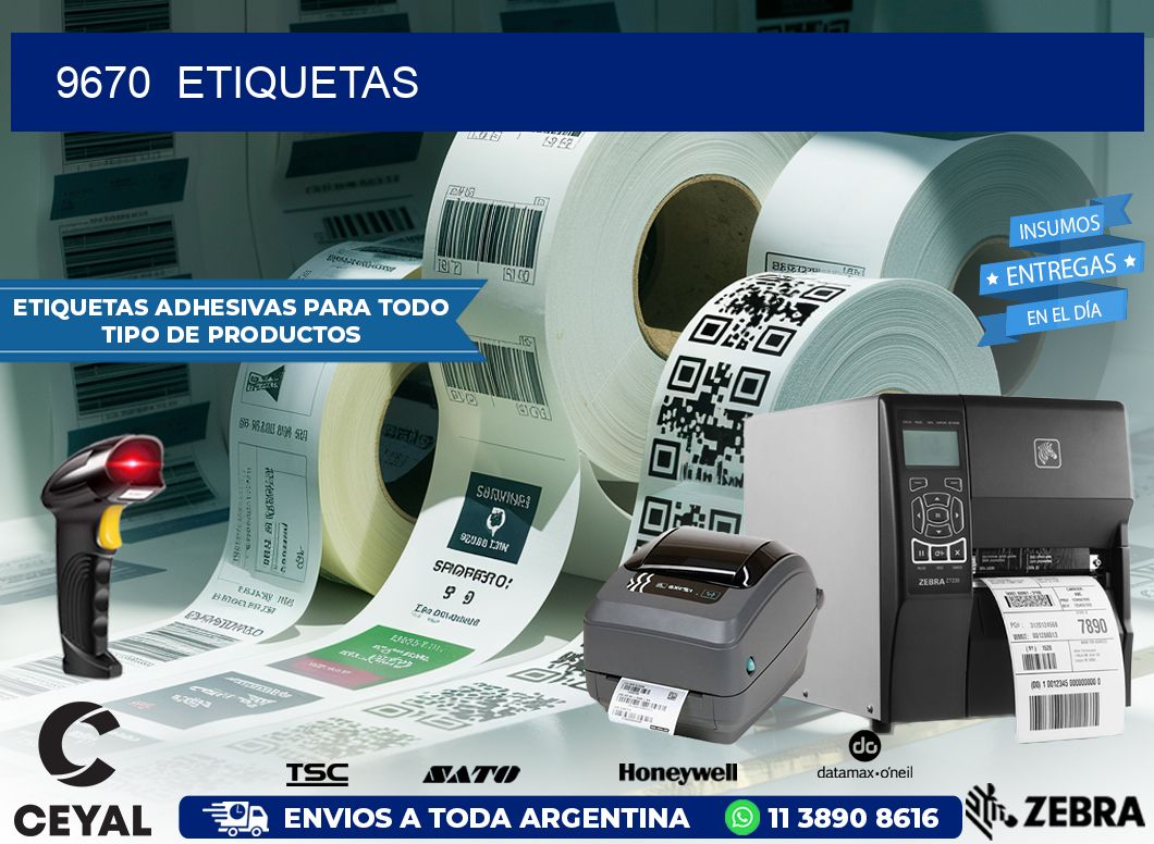 9670 ETIQUETAS