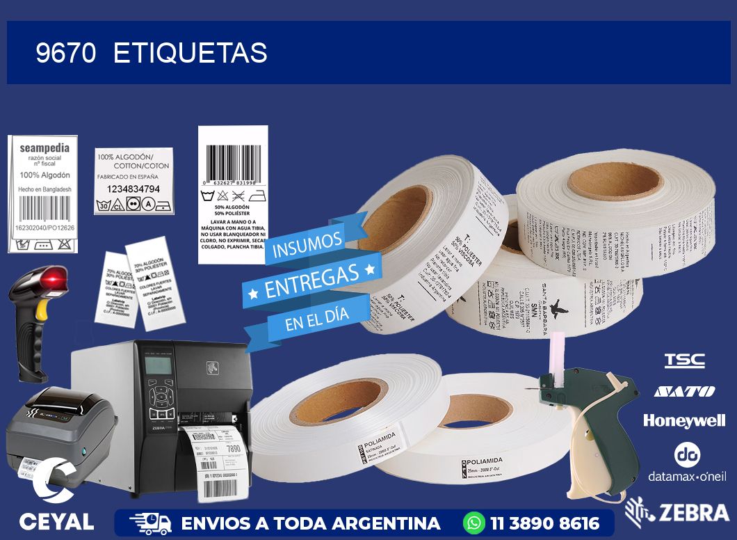 9670 ETIQUETAS