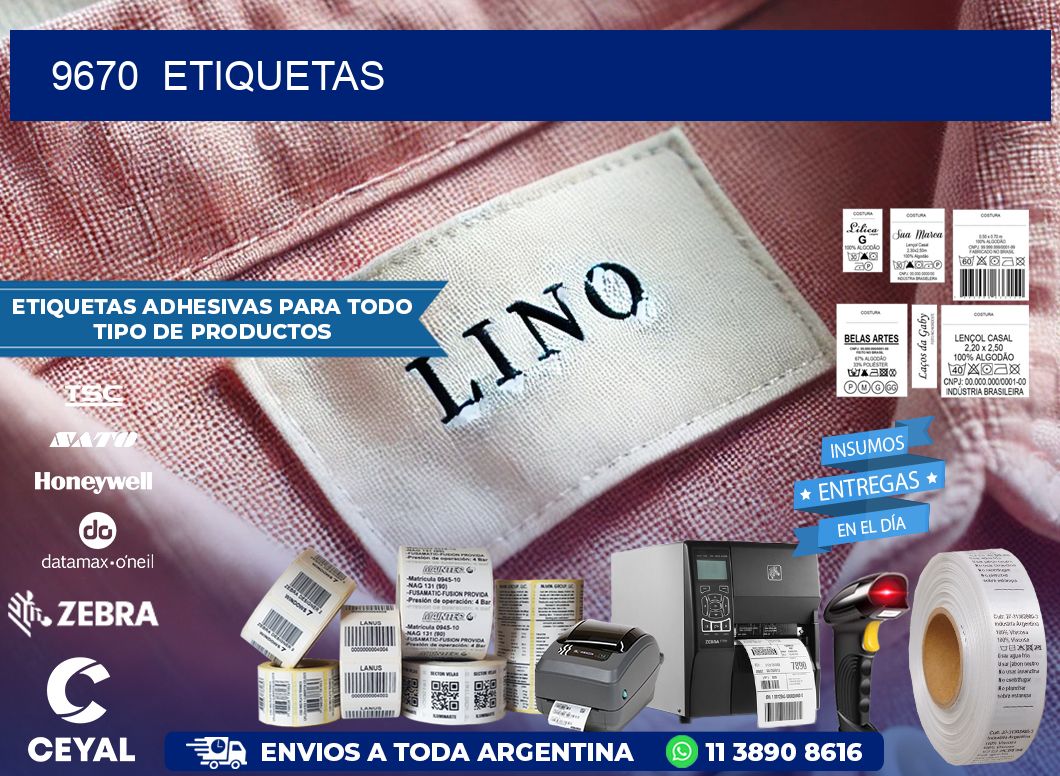 9670 ETIQUETAS