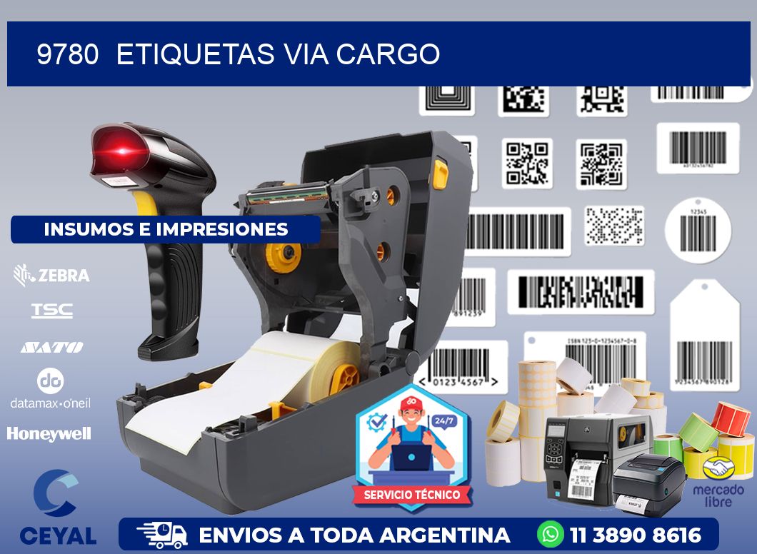 9780 ETIQUETAS VIA CARGO
