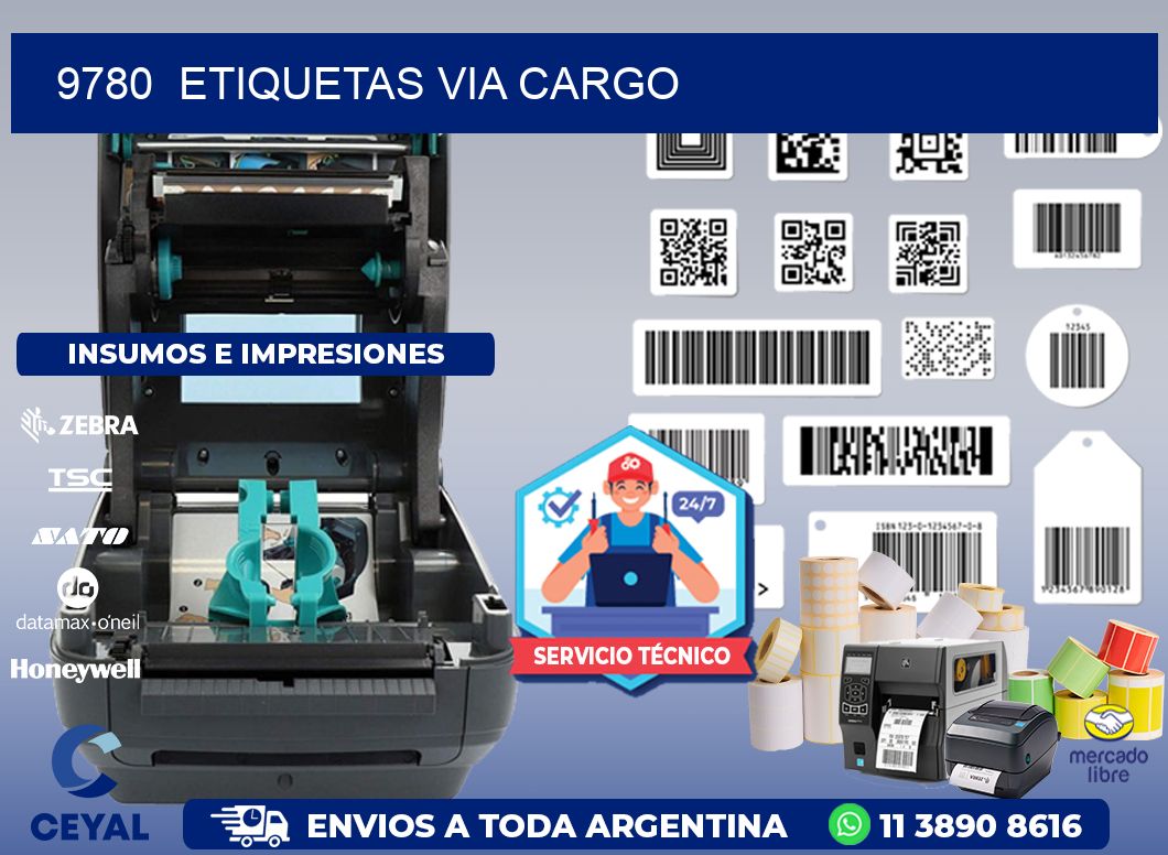 9780 ETIQUETAS VIA CARGO